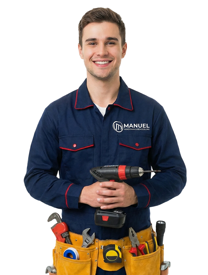 Professional plumber in Charlotte with tools and equipment